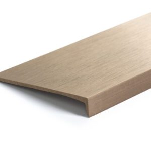 JP DECOR "L" END CAP PROFILE, GOLD